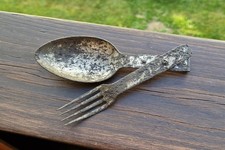 WW1/WWI Relic Imperial German Army Steel Folding Fork & Spoon/ Original