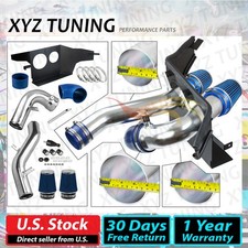 COLD AIR INTAKE +Heat Shield BLUE For 2017-2025 Ford F-150 Raptor 3.5L V6 Turbo