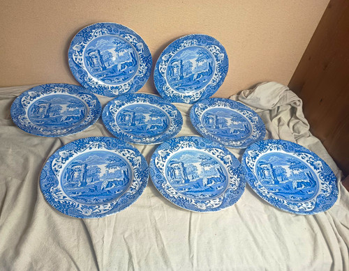 Spode blue italian dinner - ,