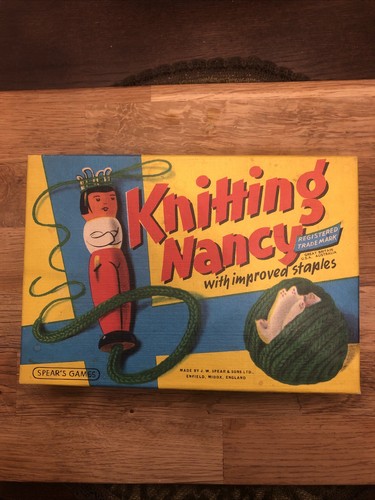 French knitting nancy - nancy, vintage