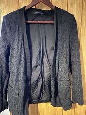 A781 ZARA BLACK KIMONO JACKET