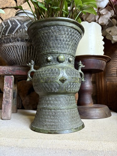 Vintage chinese bronze - vintage, ritual