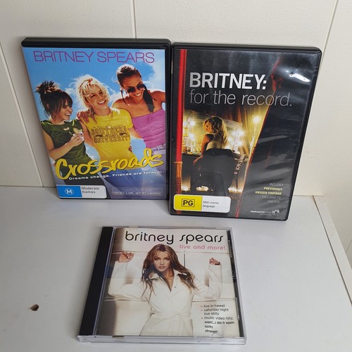 Britney spears dvds crossroads - britney,