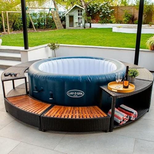 Garden polyrattan pool - polyrattan,