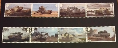 British army vehicles - vehicles, stamps