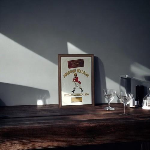 Johnnie walker style wooden - johnnie,