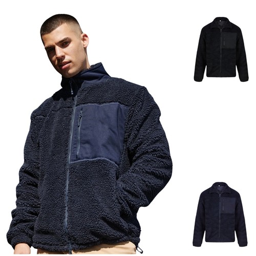 Sherpa fleece lined jacket - lined,