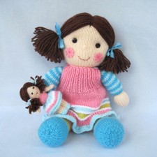 MAISIE and tiny doll - 14" RAG