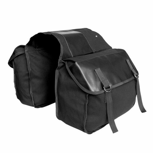 Canvas leather double - leather, panniers