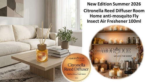 Citronella reed diffuser room - citronella,