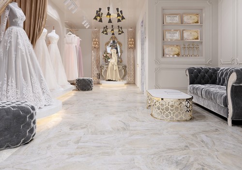 Light ivory stone matt - stone,