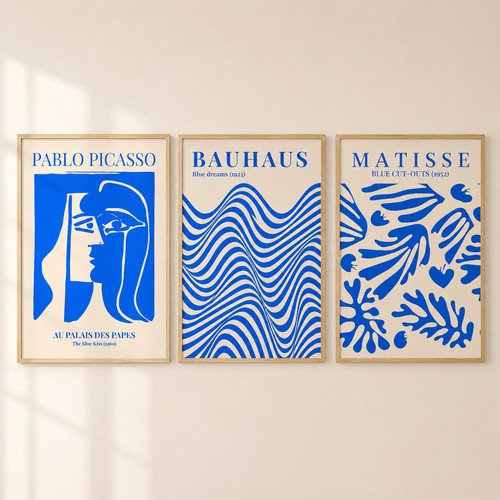 Picasso matisse bauhaus blue - picasso,