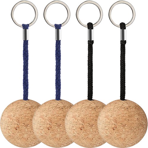 Pcs floating wooden keychain - 4,