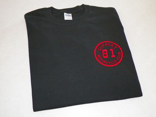 Support red and white t - red,
