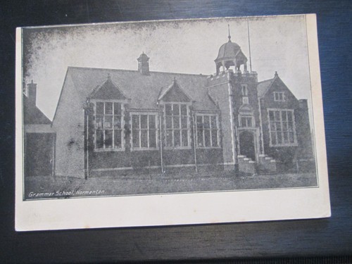 Postcard normanton grammar - postcard, normanton,