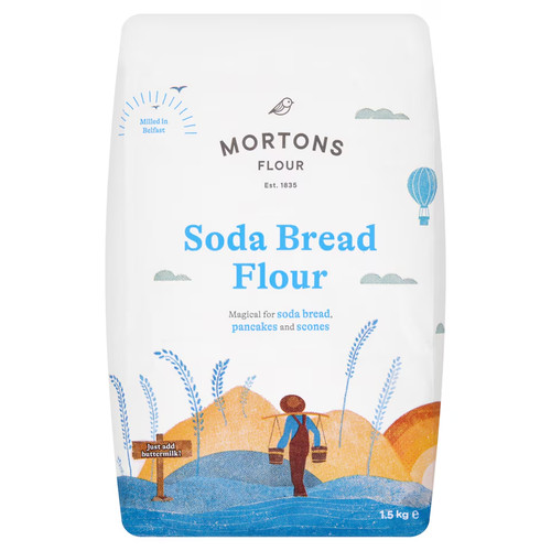 Irish mortons soda - mortons, flour