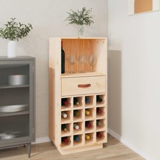 Solid Wood Pine Wine Cabinet