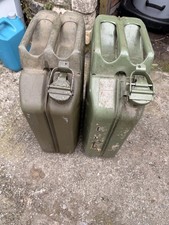 2x 20L Metal Diesel / Fuel