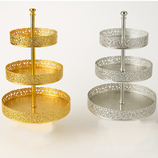 3 Tier Metal Cake Stand