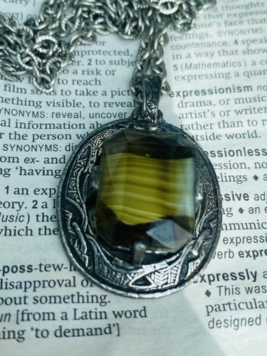 Vintage miracle pendant with - pendant,