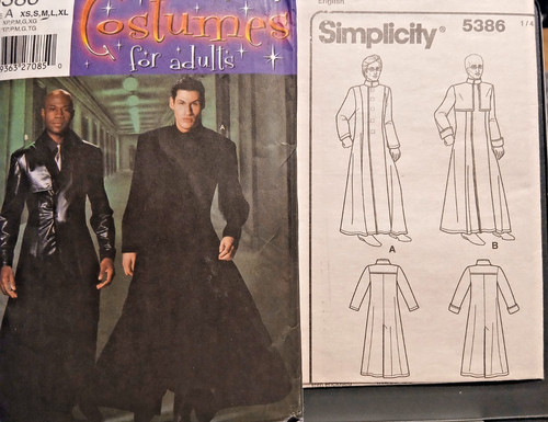Sewing pattern men duster - sewing,