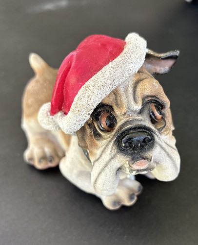Christmas english bulldog - christmas,