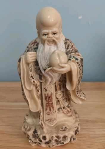 Vintage chinese resin - resin, shou