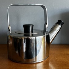 Ikea Stainless Steel Modern Stove Top Whistle Kettle Metallisk 1.5l Capacity