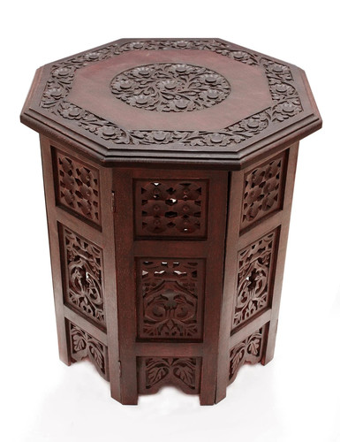 Solid wood accent end - accent, table