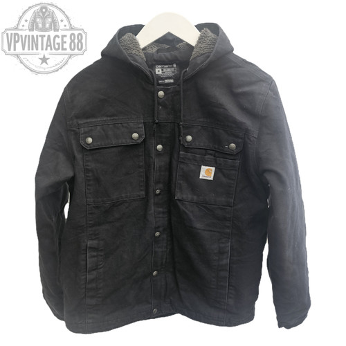 Carhartt bartlett jacket black - bartlett,