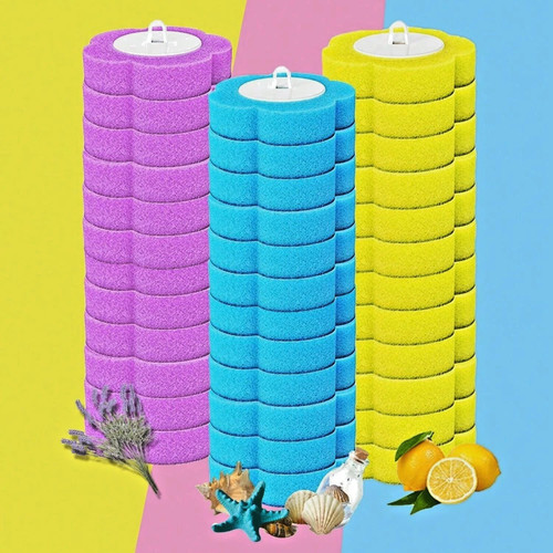 Disposable toilet brush set - disposable,