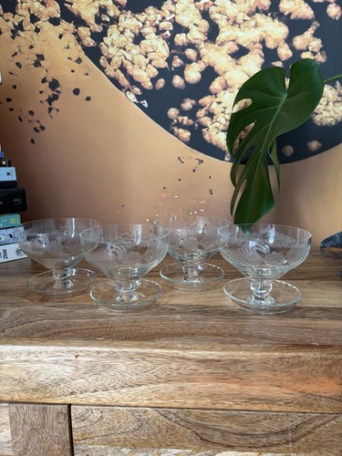 Clear etched floral - clear,