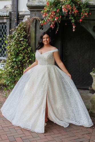 Island bridal wedding dress - bridal,