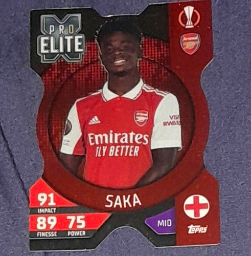 Topps pro elite bukayo saka - pro,