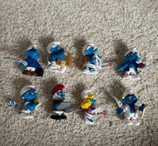 2015 Office Smurfs Set of 8