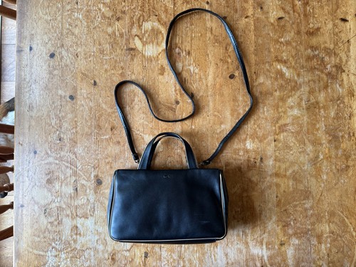 Tula black leather travel bag - tula,