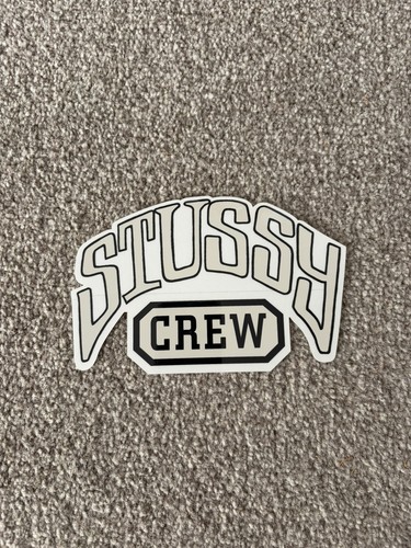 Stussy crew sticker black - stussy,
