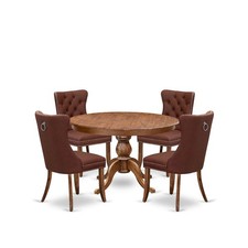 5-Pc Dining Set Consist A Wood