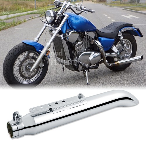 Motorcycle chrome exhaust pipe - chrome,