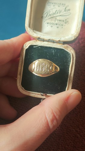 18k gold heavy - 18k, monogram