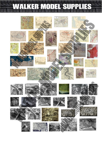 Scale ww2 maps and aerial - scale,