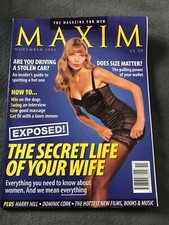 MAXIM MAGAZINE NO 7 NOVEMBER