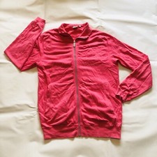 Cotton Traders Womens Full Zip Jacket Pink Size Small Cotton Long Sleeve Ladies