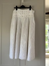 vintage linen skirt