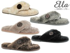 Ladies Ella Slippers Memory