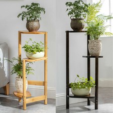 Stylish Bamboo Plant Stand 3