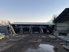 Steel unit, workshop antidrip lights storage building Garage X2 Seperate Builds