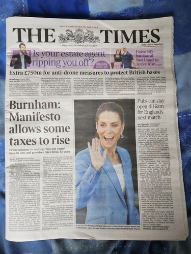 The times newspaper - newspaper, from