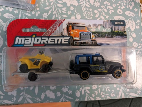 Majorette trailer jeep - -,