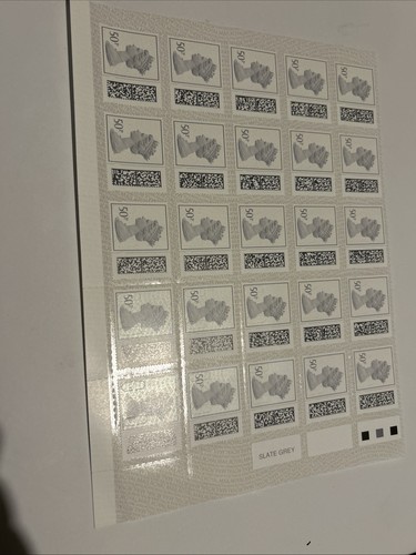 50p self adhesive stamps - 25, x